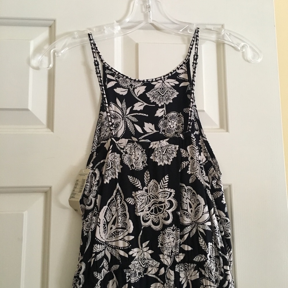 American Eagle Mixed Pattern Drawstring Jumpsuit - image 5